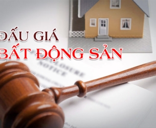 Thông báo việc đấu giá đối với danh mục tài sản: Tài sản là quyền sử dụng đất theo quy định của pháp luật về đất đai