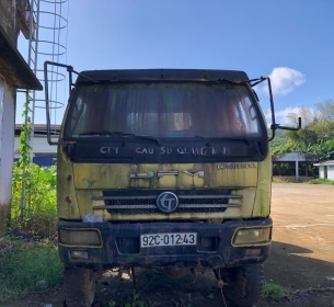 Thanh lý 01 (một) Xe ô tô tải 6,8 tấn. Hiệu Trường Giang DFM-EQ6T; Biển kiểm soát: 92C- 012.43, số máy: 0D12D2B00076; số khung: 62D4BC0000002; năm sản xuất: 2011 đã qua sử dụng lần 2