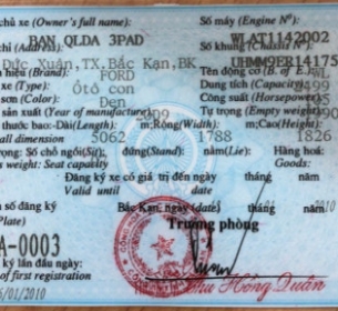 Xe ô tô con, 07 chỗ, màu sơn đen, nhãn hiệu FORD; BKS: 97DA-0003; Số máy: WLAT1142002; Số khung: UHMM9ER14175, năm sản xuất: 2009 của Sở Tài chính tỉnh Bắc Kạn